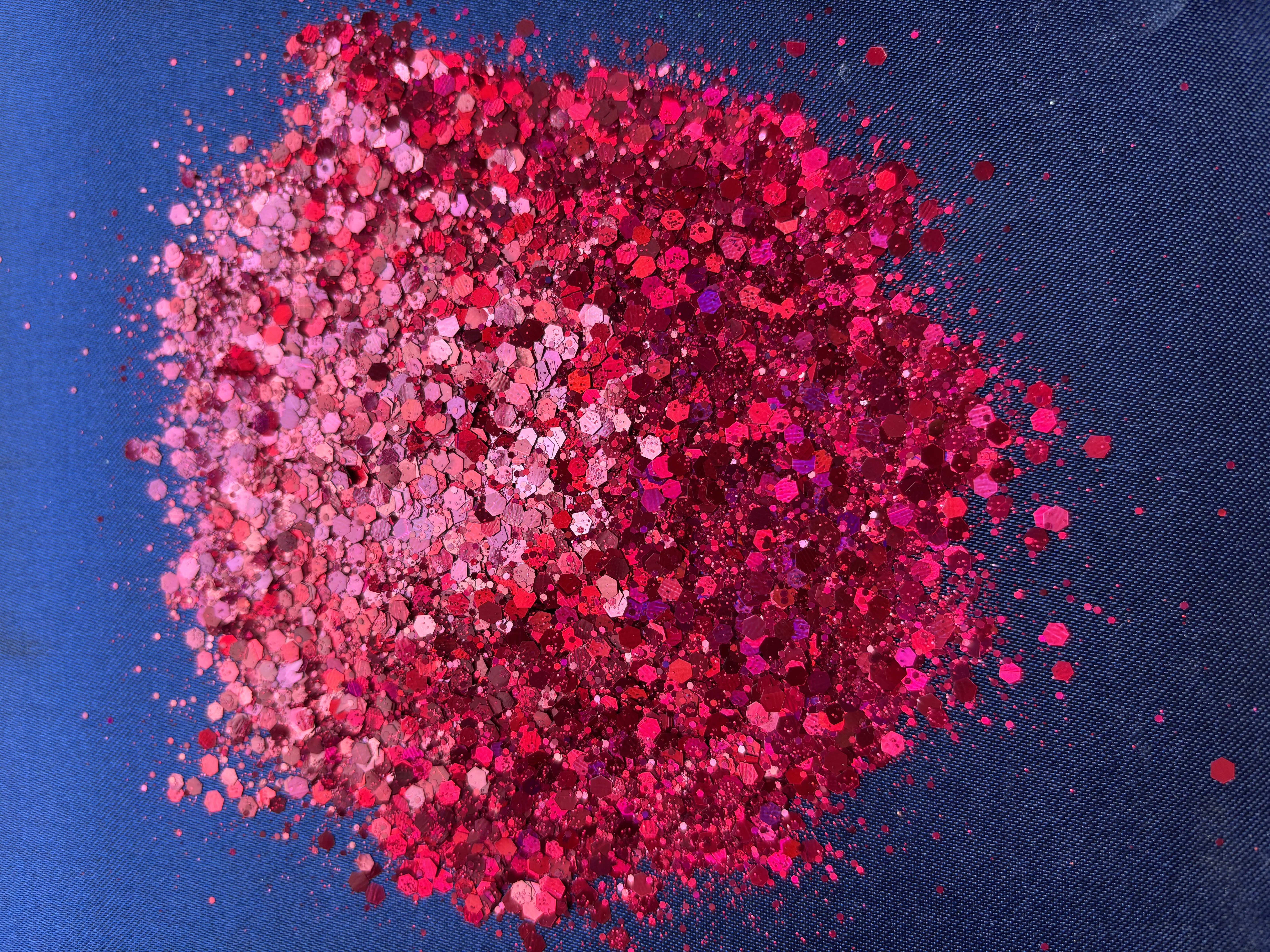 Pink Blush Glitter