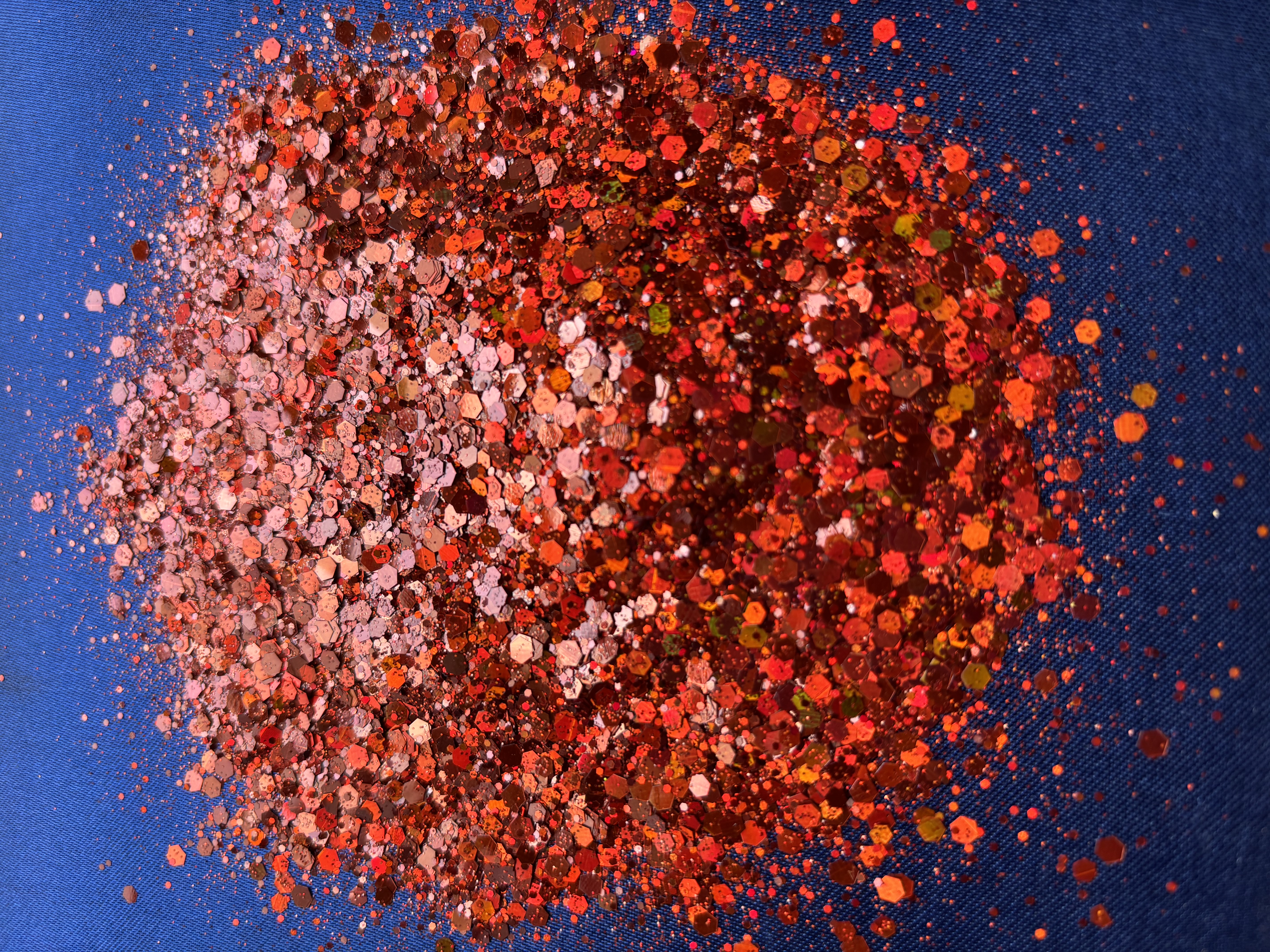 Firebrick Flame Glitter