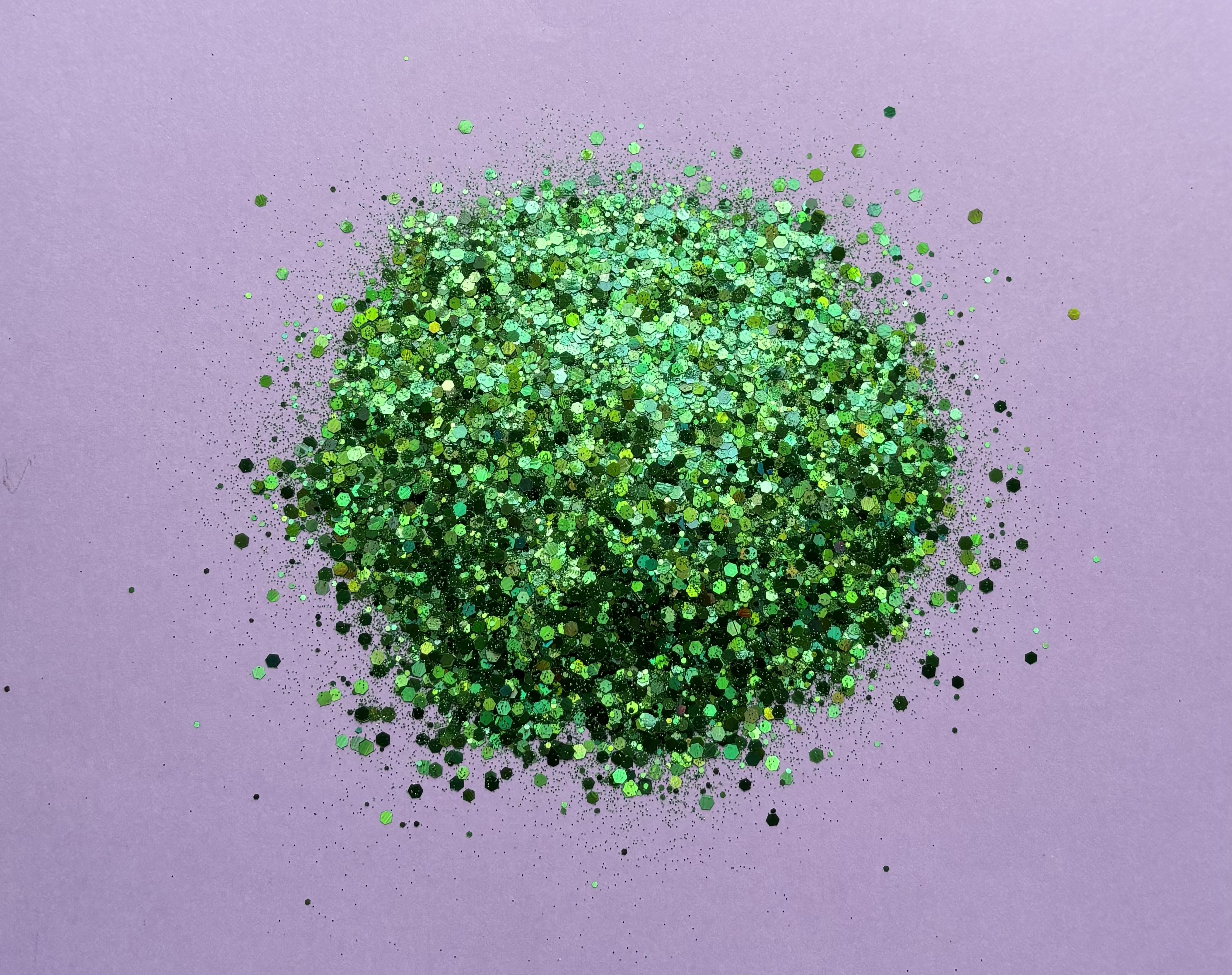 Green Envy Glitter