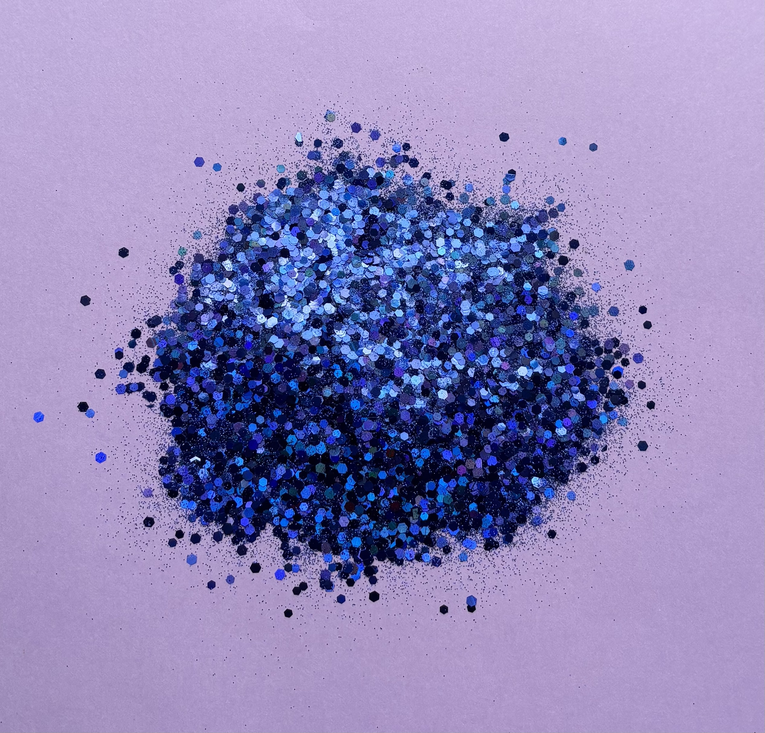 Sapphire Glow Glitter