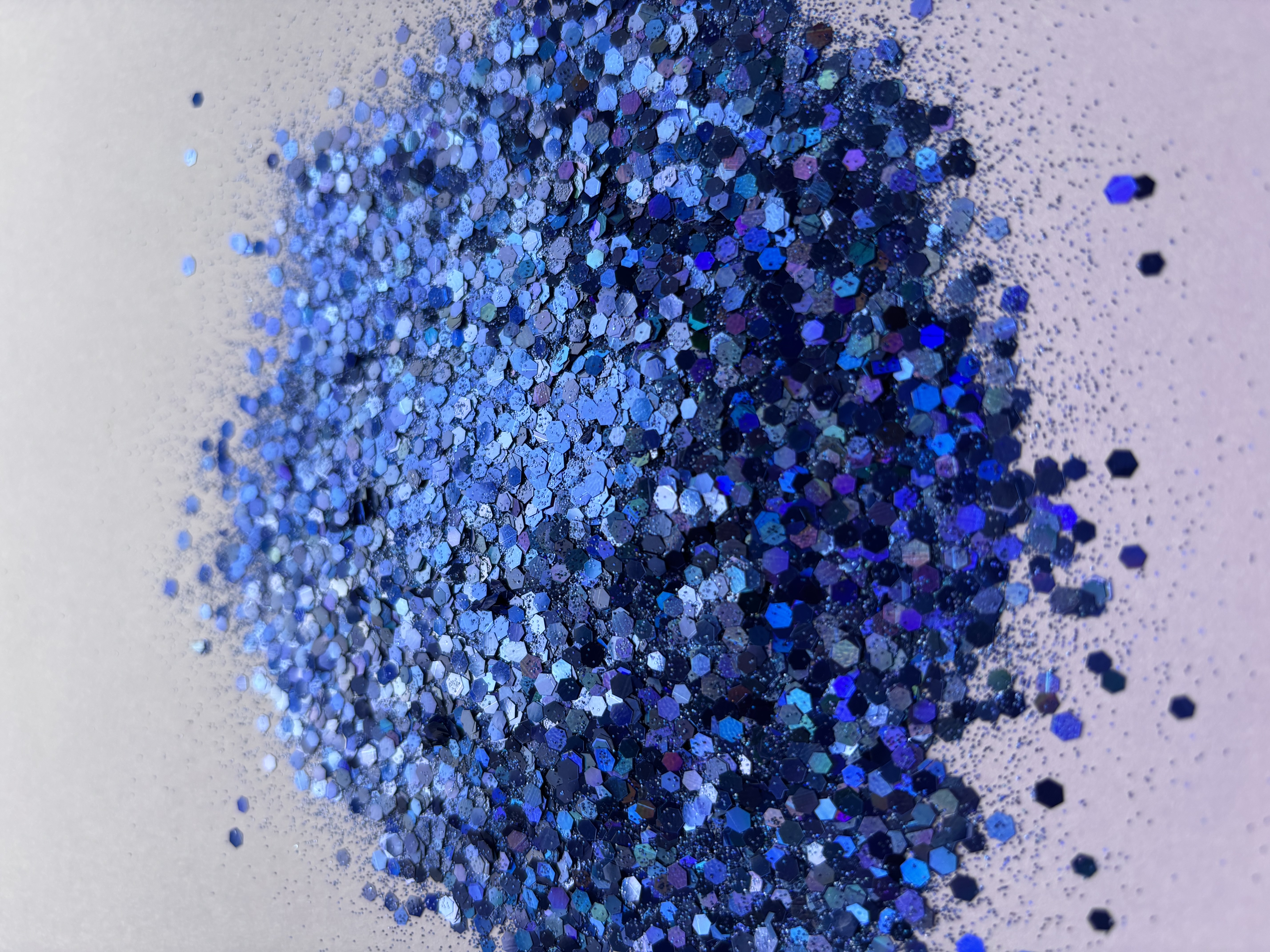 Sapphire Glow Glitter
