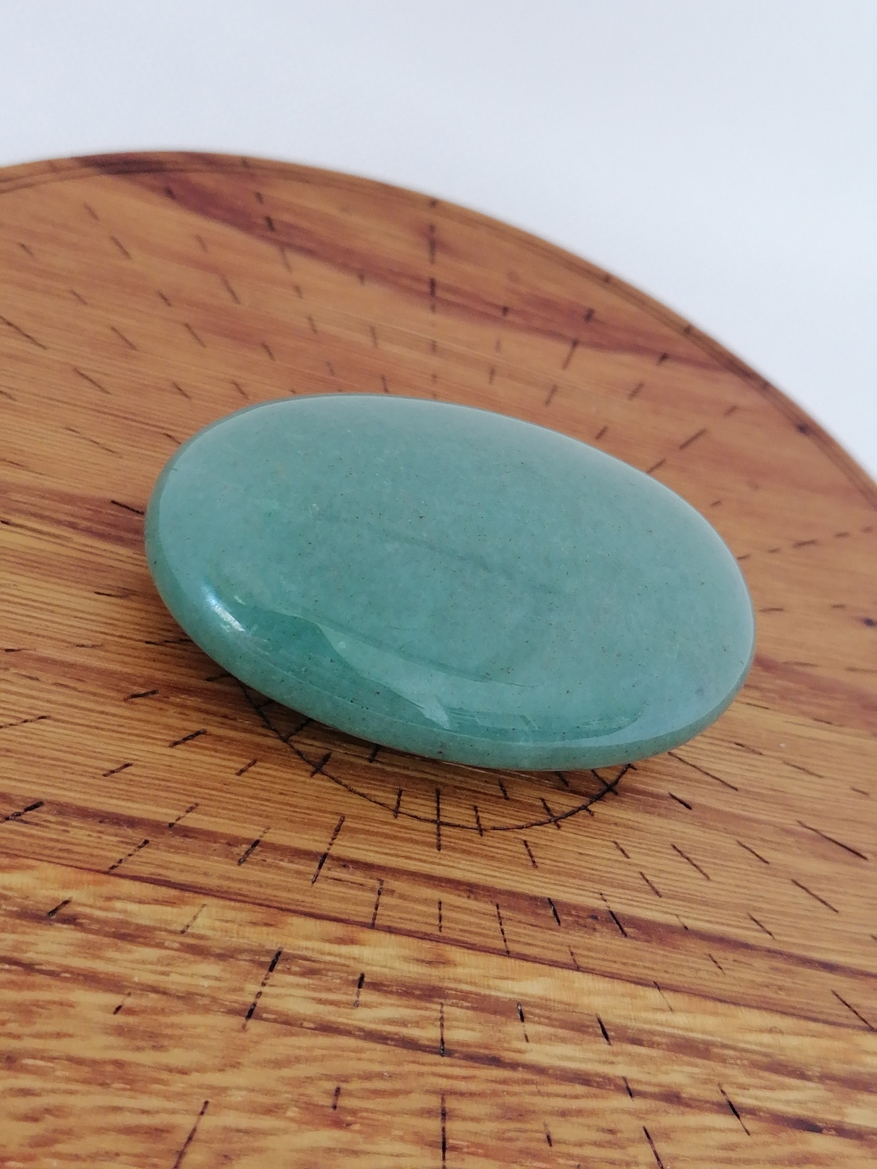 Galet roulé d'aventurine verte XL