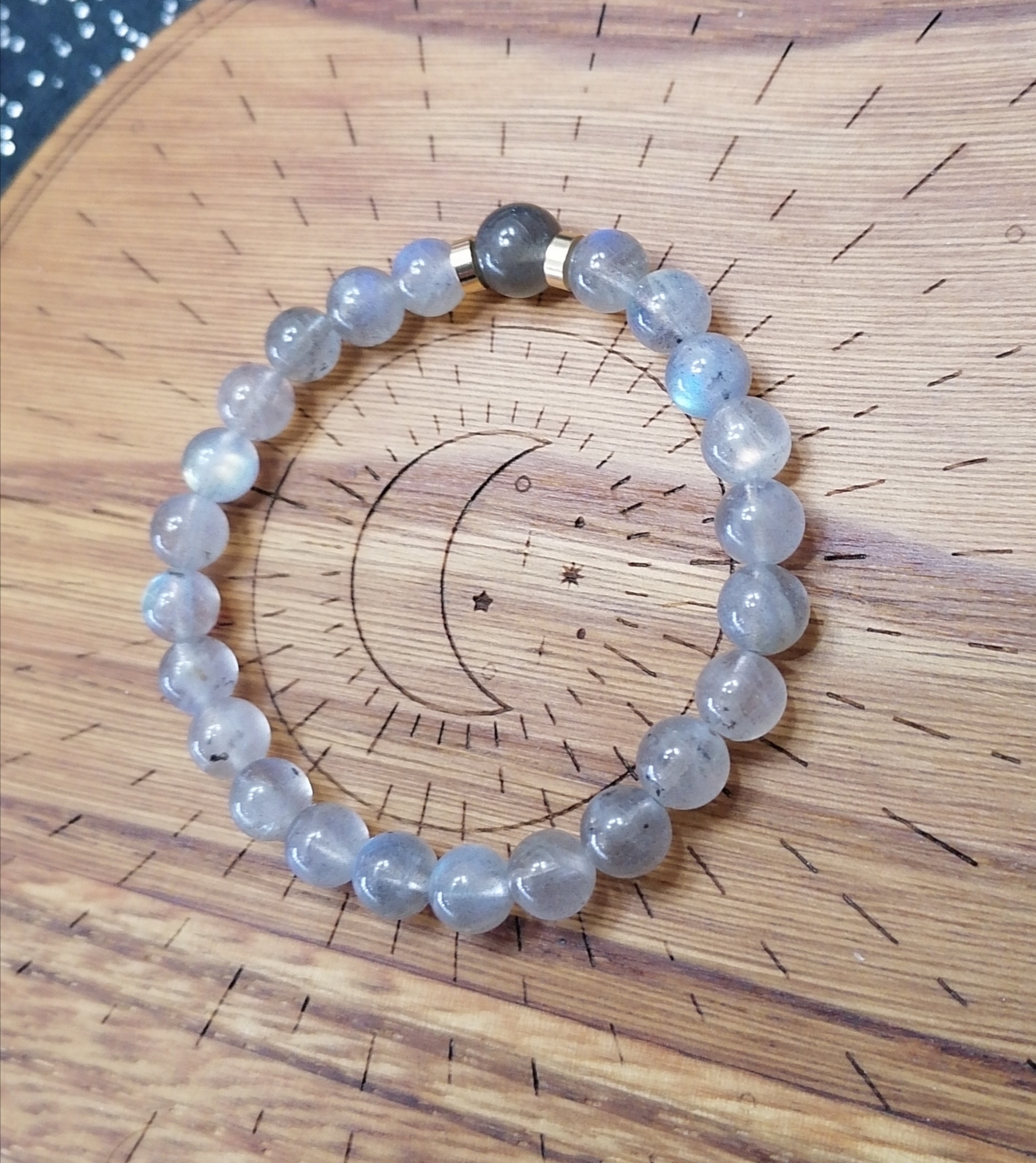 Bracelet "protection" en labradorite