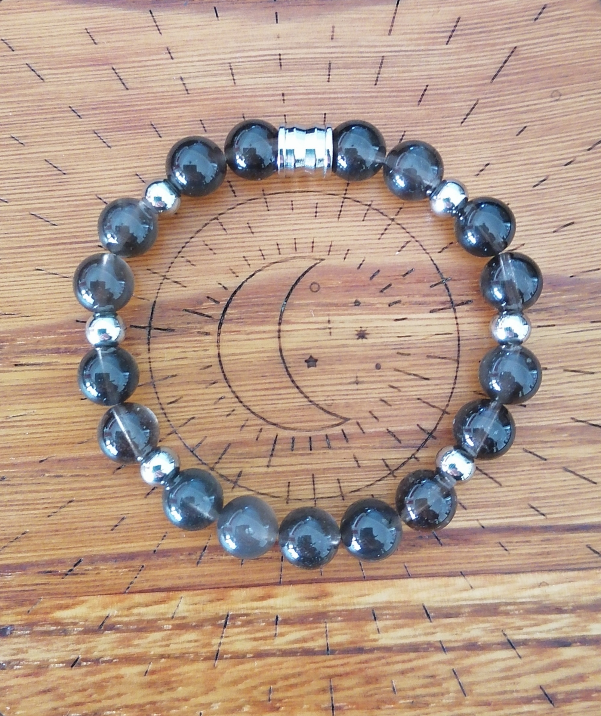 Bracelet "protection et sérénité" en tectite