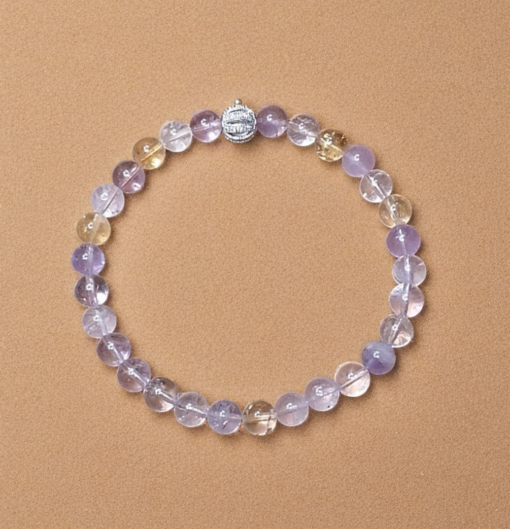 Bracelet "détente" en amétrine