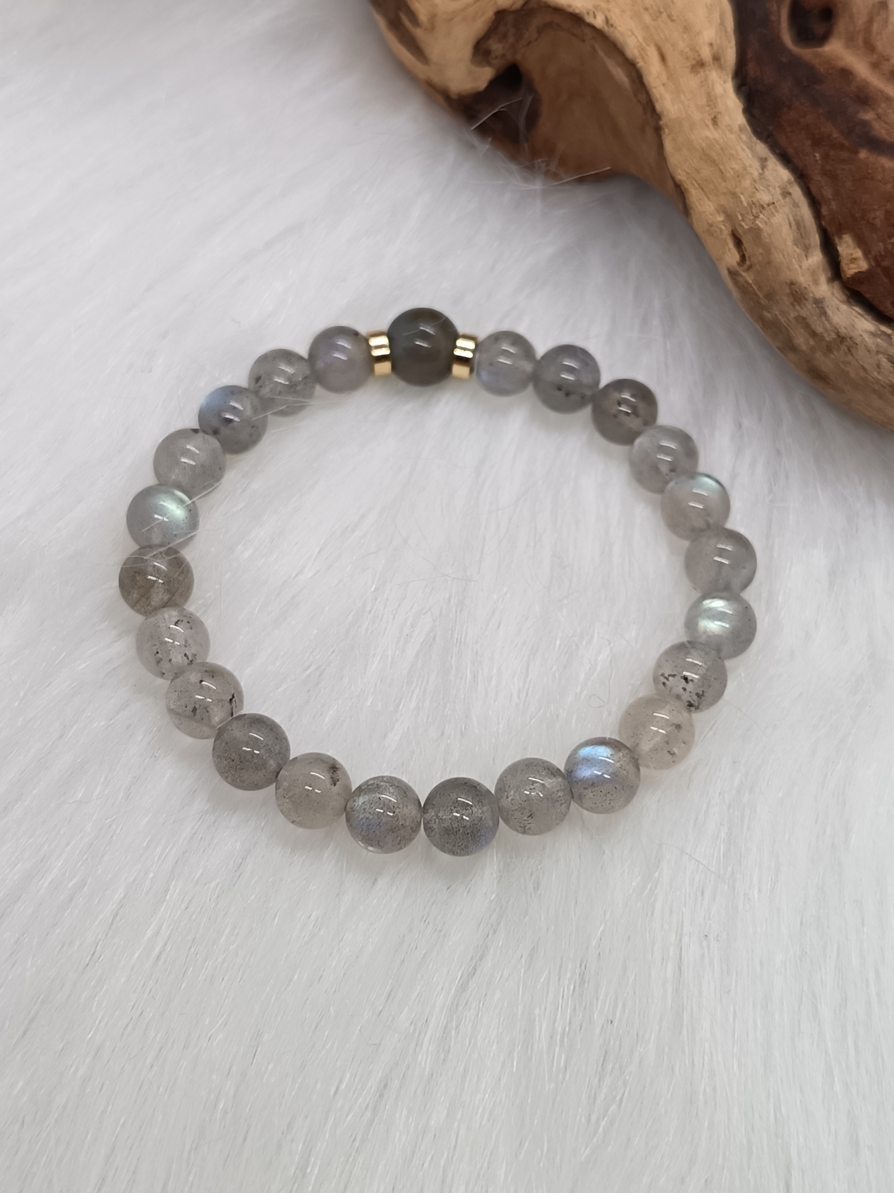 Bracelet "protection" en labradorite