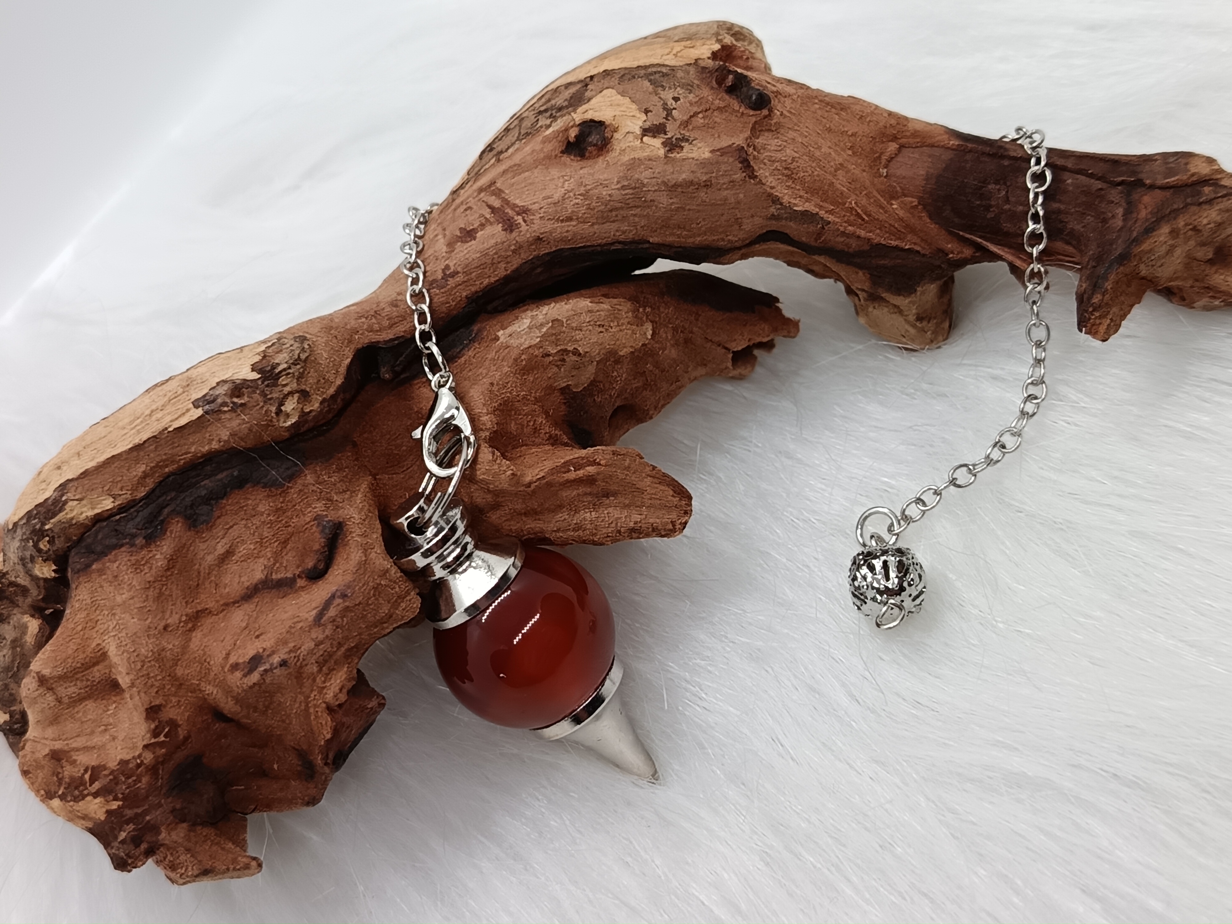 Pendule Séphoroton en cornaline