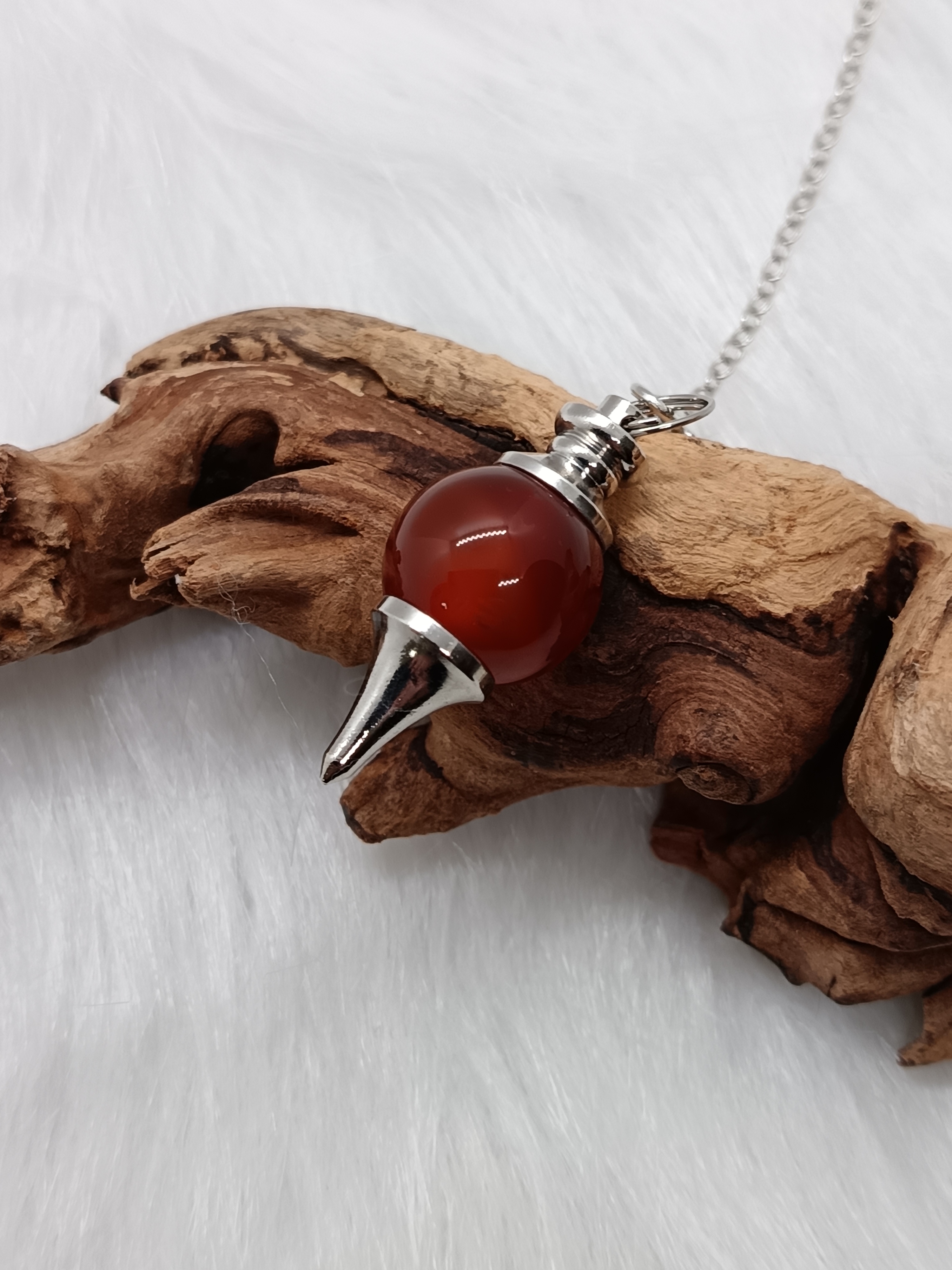 Pendule Séphoroton en cornaline