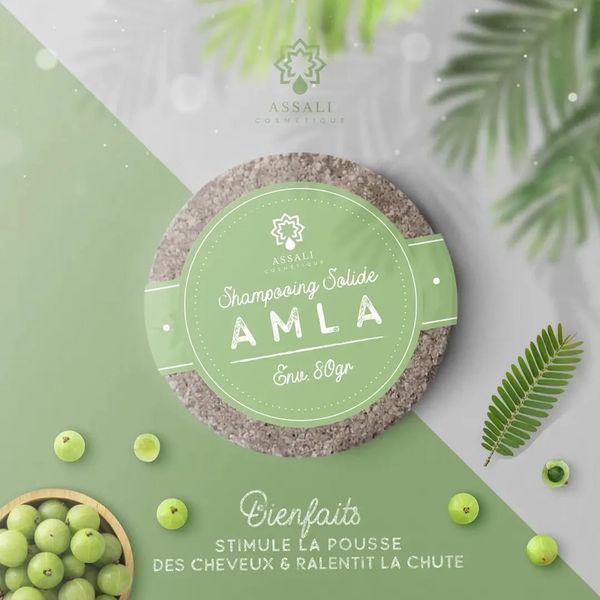 Shampoing solide amla