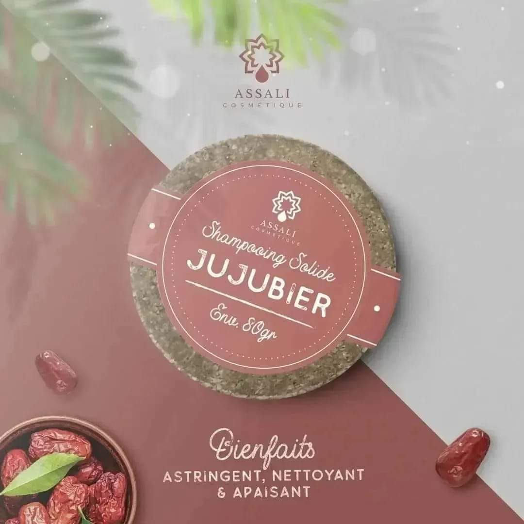 Shampoing solide Jujubier
