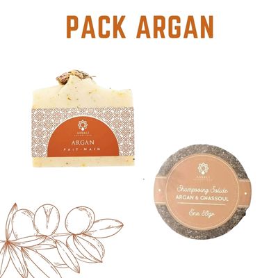 Pack Argan savon + shampoing