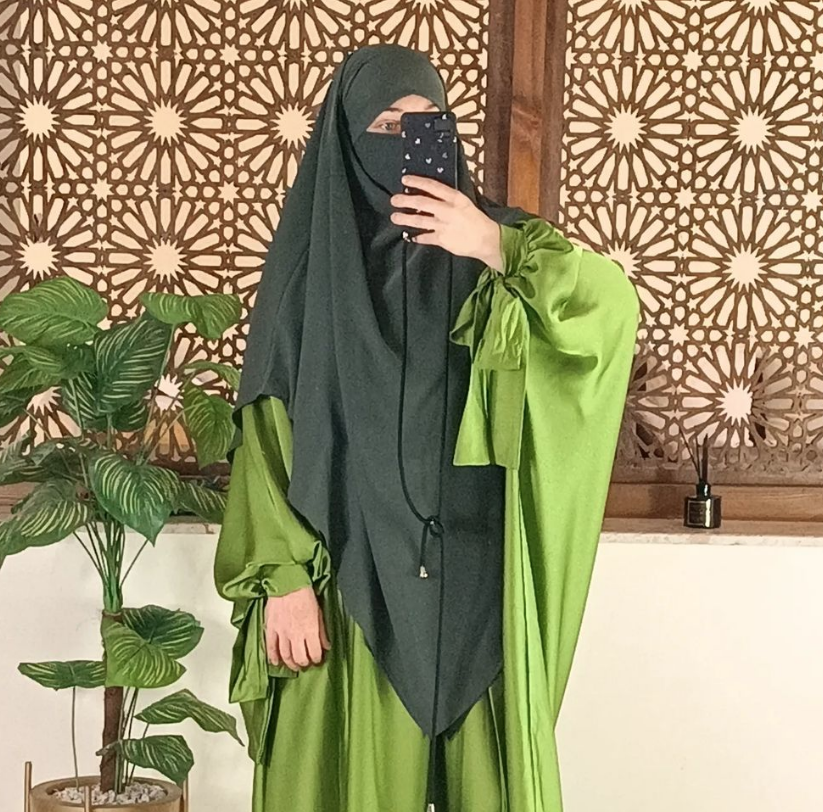 Khimar moyen Soie de Médine