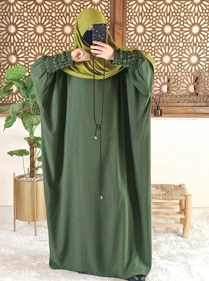 Abaya papilon manche sérré Jazz