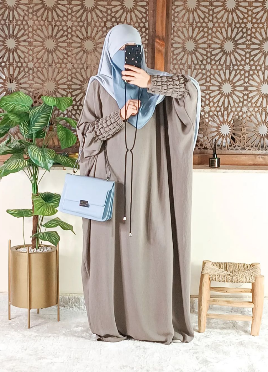 Abaya papilon manche sérré Jazz