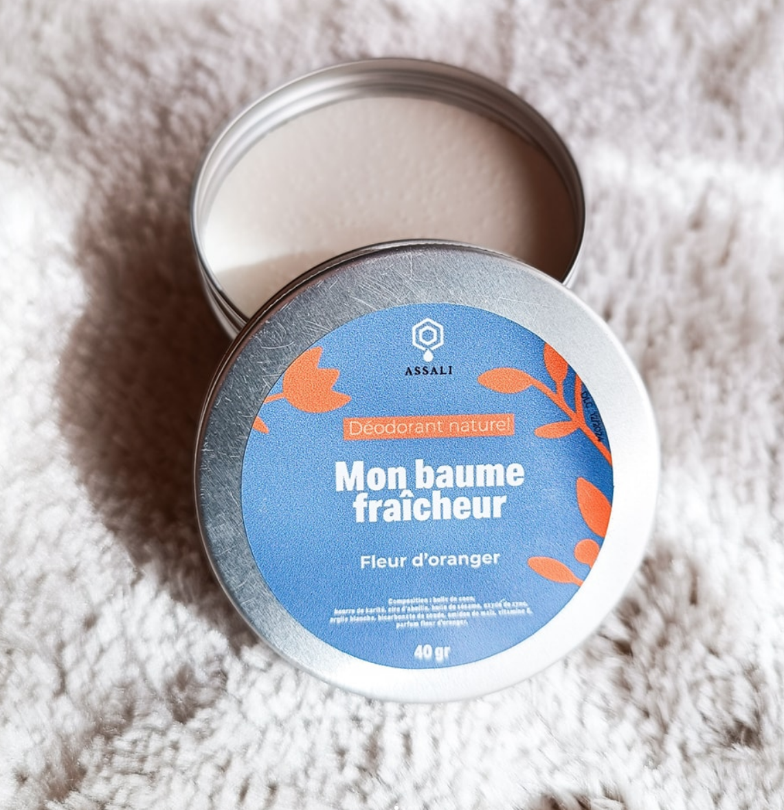 Déodorant naturel Fleur d'oranger