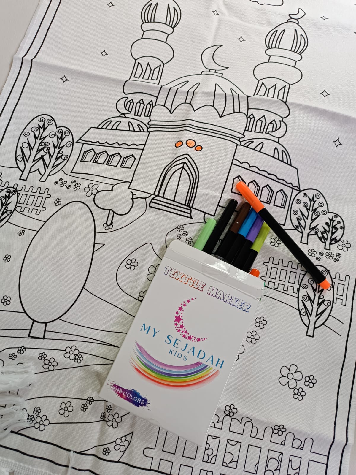 My Sejada Kids, mon tapis à colorier