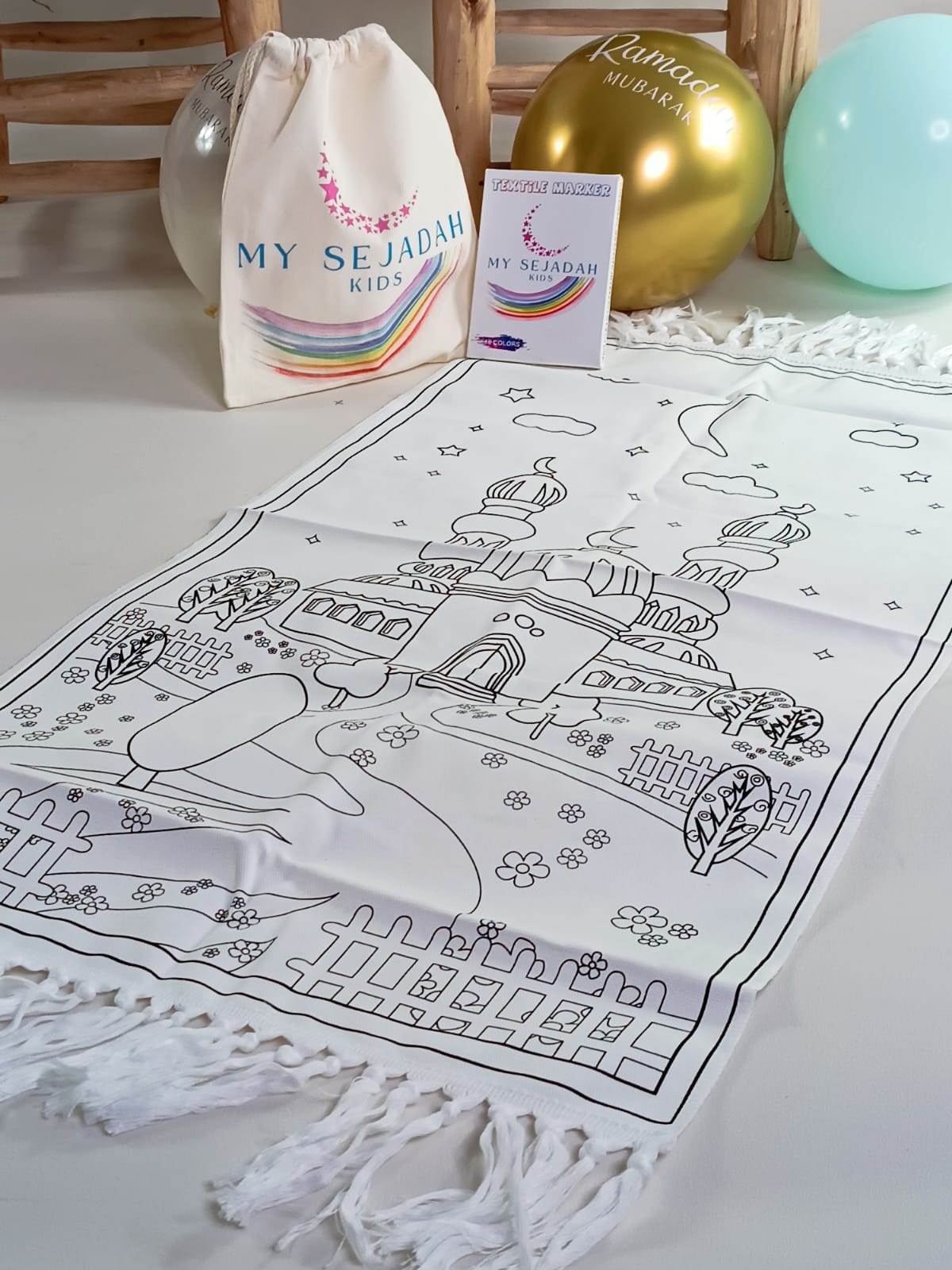 My Sejada Kids, mon tapis à colorier
