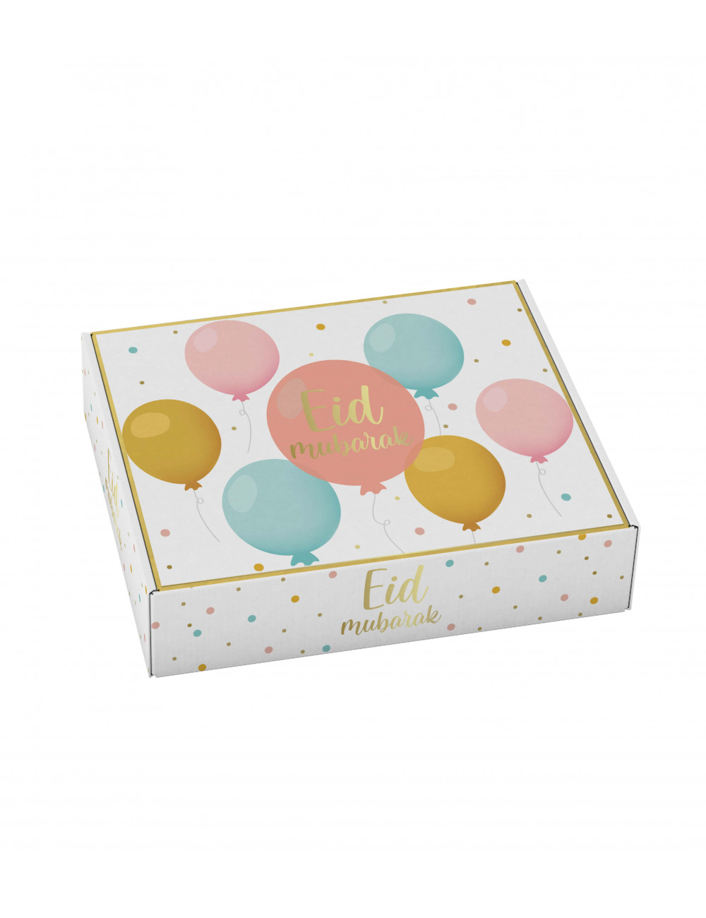 Boîte Eid Mubarak - Boîte à gâteaux - Box cadeau - Kids