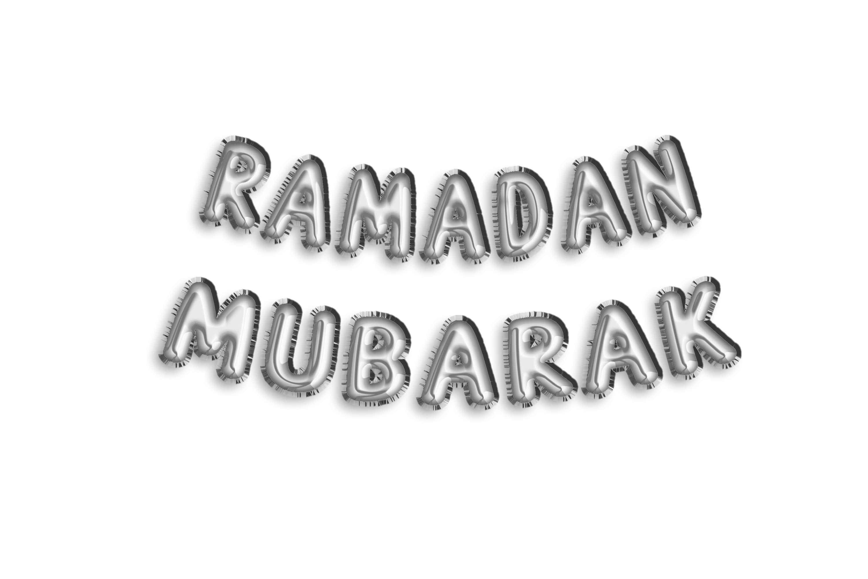 Guirlande gonflable Ramadan Mubarak