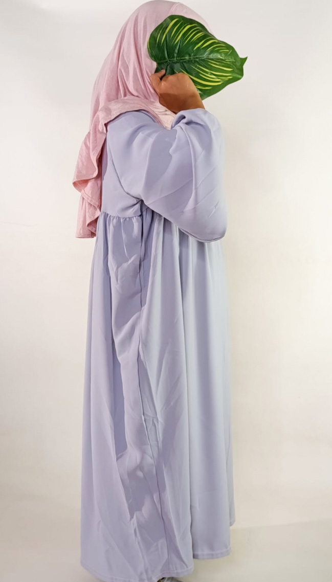 Abaya fillette soie de médine