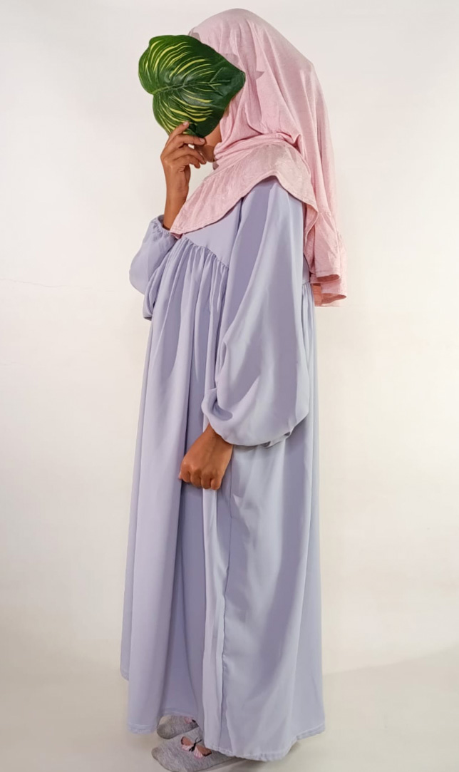 Abaya fillette soie de médine