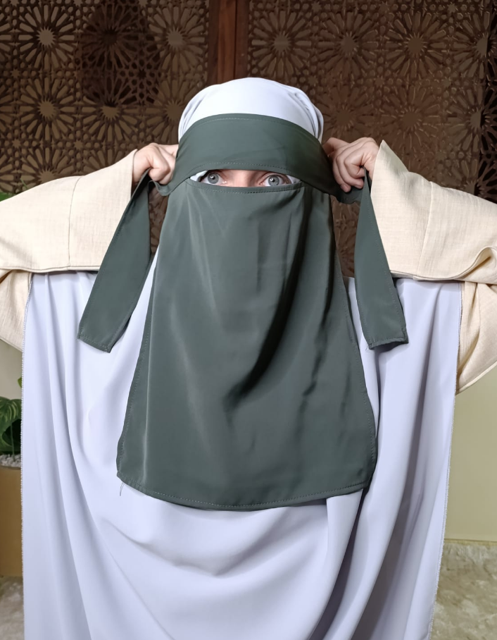 Niqab fente  