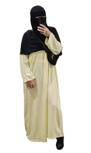 Abaya Jaune Poussin