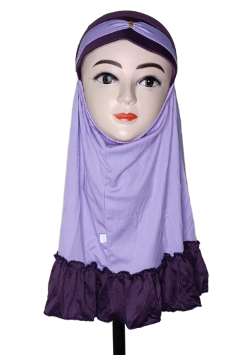 Hijab bébé/fillette malaisien