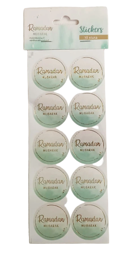 Lot stickers Ramadan Mubarak