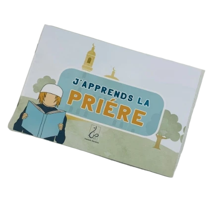 Livre apprends la prière (version garçon) Hadieth Benelux Edition