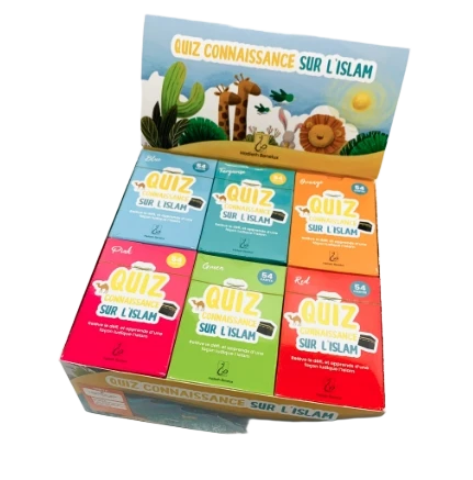 Jeu de cartes Quizz sur l’islam