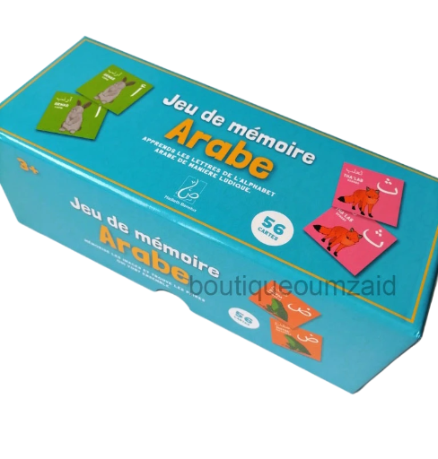 Jeu de mémoire / Mémot alphabet arabe.