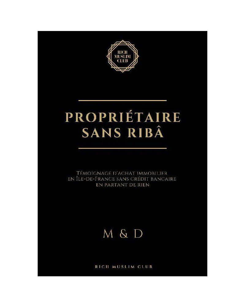Propriétaire sans riba - Le livre