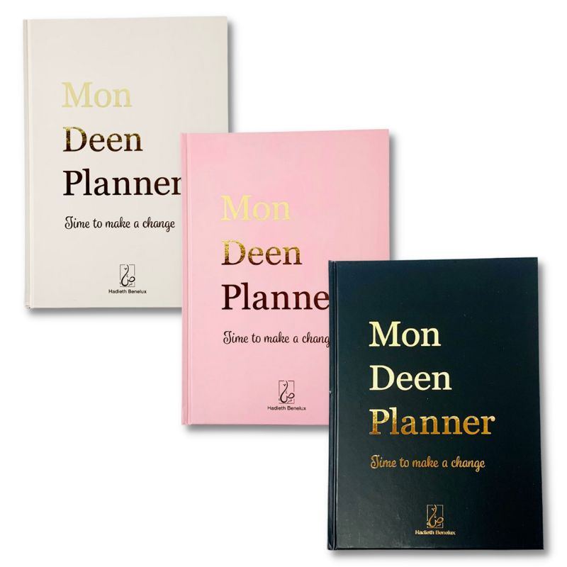 Deen Planner - Noir ou Rose - Hadieth benelux