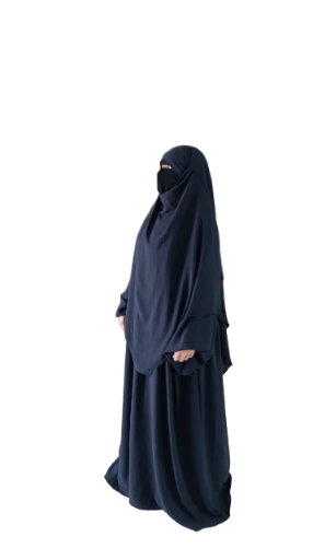 Ensemble Abaya Jazz Premium & Double Khimar