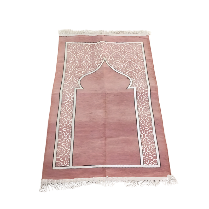 LUXE ORIENTAL | TAPIS DE PRIÈRE SIGNATURE ROSE