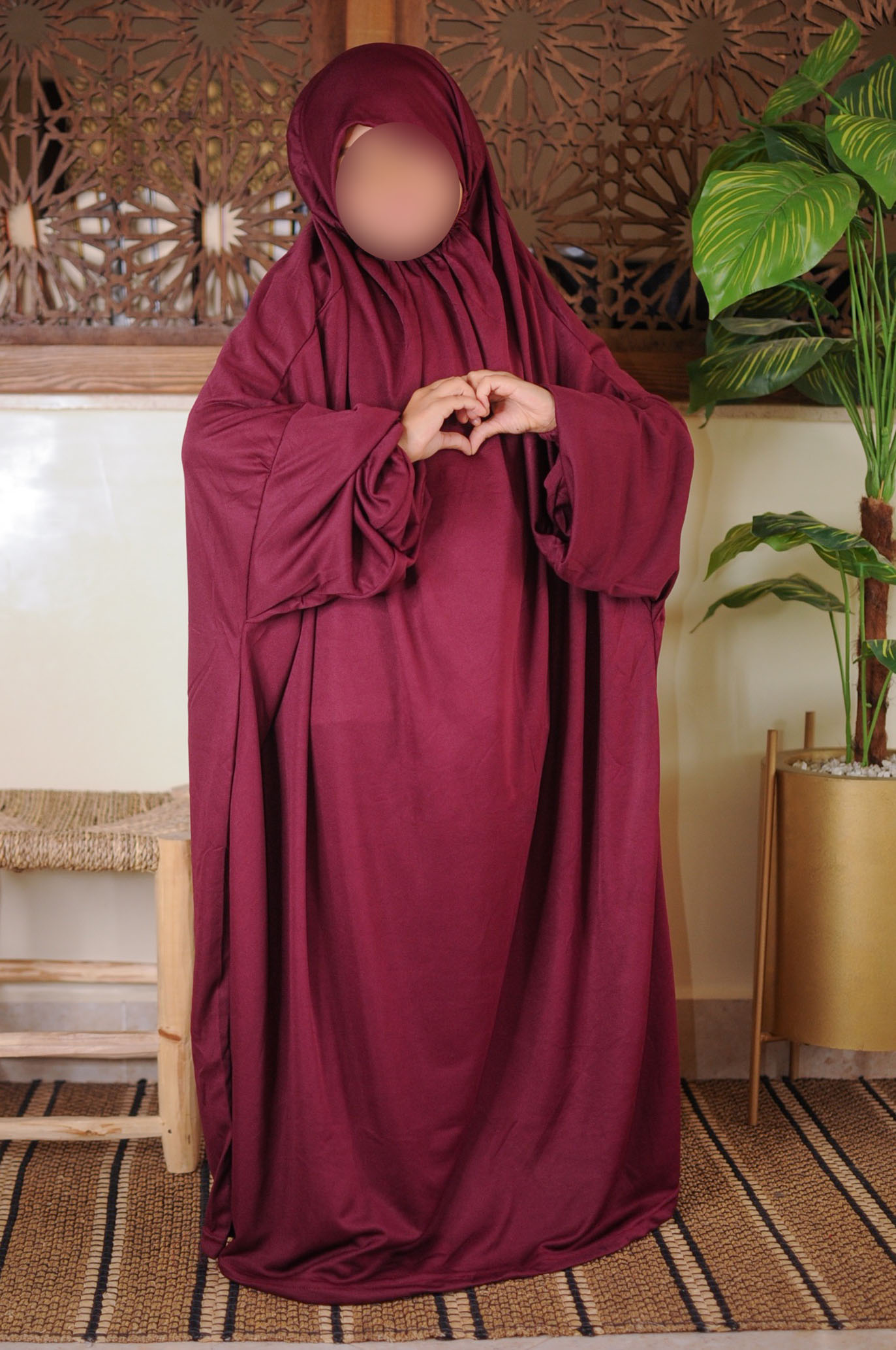 Jilbab de prière fillette