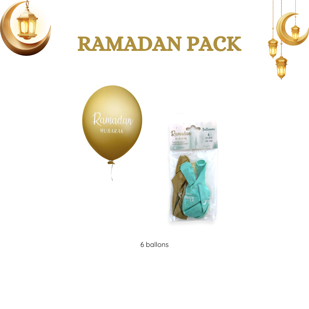 Pack de décoration RAMADAN MUBARAK