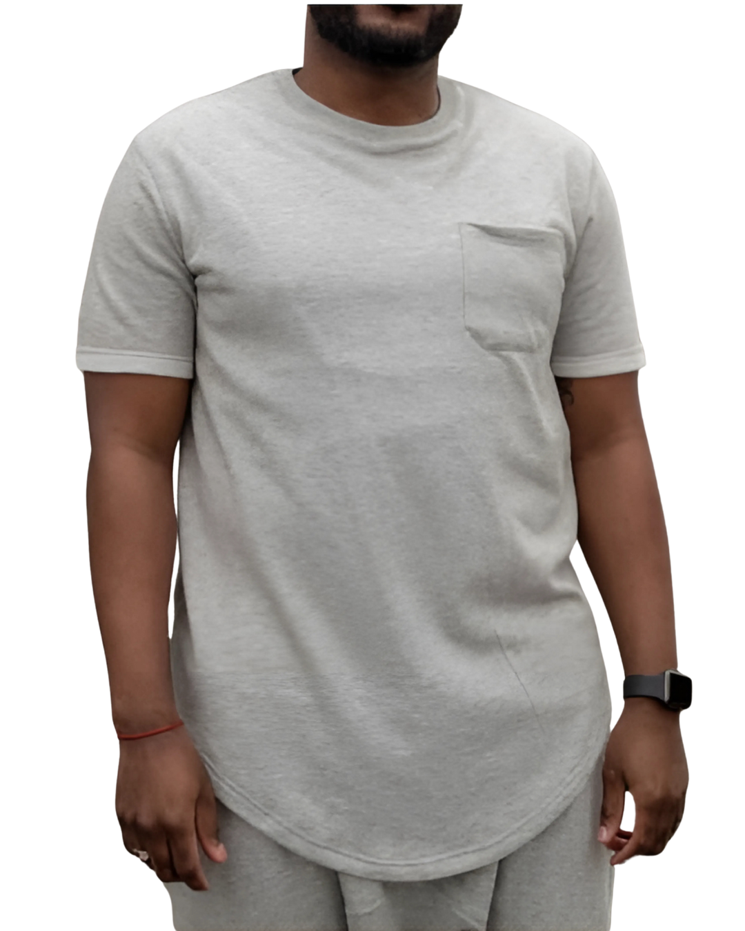 Ensemble homme t-shirt long et sarouel court