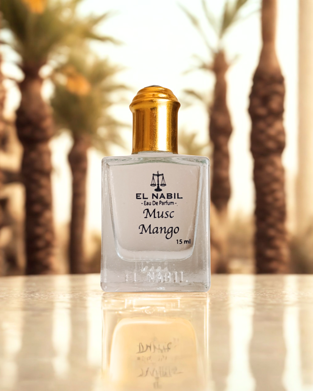 🥭 Musc Mango 15ml – El Nabil | Parfum sans alcool fruité et délicat pour femme ou homme 