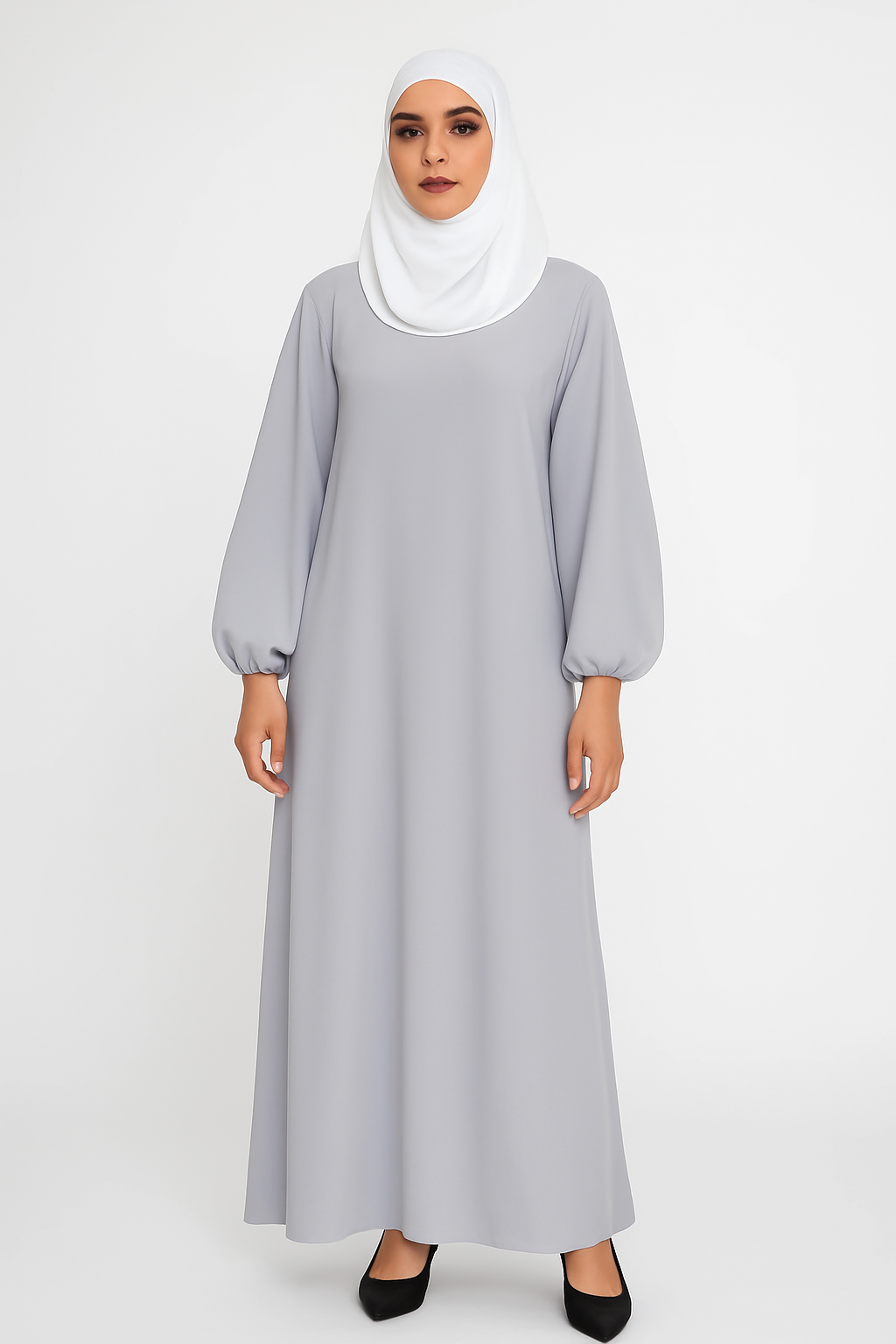 Abaya Ballon - Tissus Jazz - Ref IO