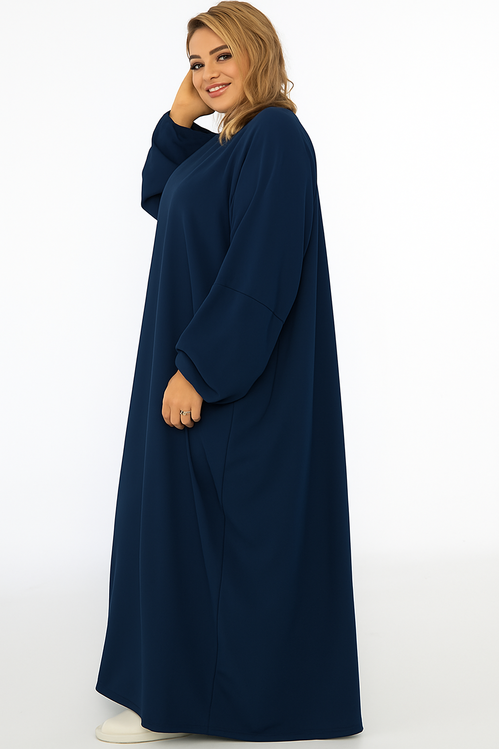 Abaya papillon - 1m60/70 - Manche élastique - Soie de médine 