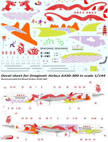 DragonAir " Hongkong " Airbus A330-300