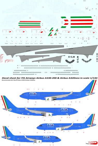 ITA Airways Airbus A330-200 * Airbus A320neo