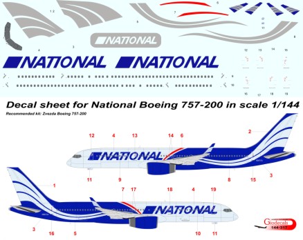 National Airlines Boeing 757-200