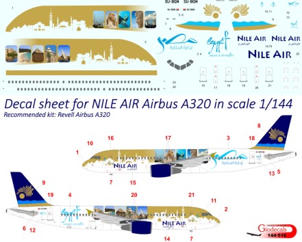 NileAir Airbus A320