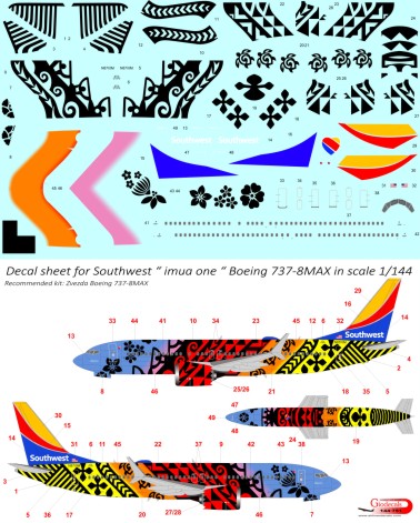 Southwest " Imua One " Boeing 737-8MAX