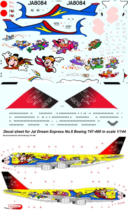  JAL Dream Express 6 Boeing 747-400