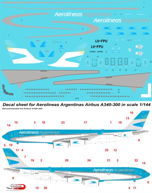 Aerolineas Argentinas  Airbus A340-300