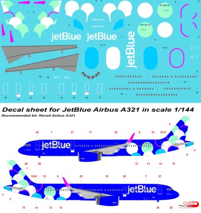 JetBlue Airbus  A321